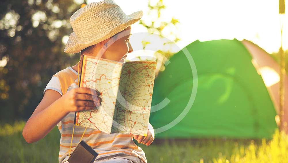 Maps And Tents Go Summer Camp Recreational Structures